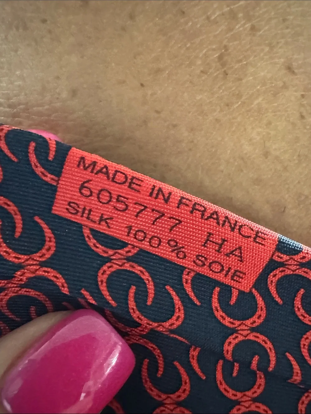 Hermes luxury silk